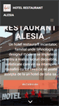 Mobile Screenshot of hotelalesia.ro